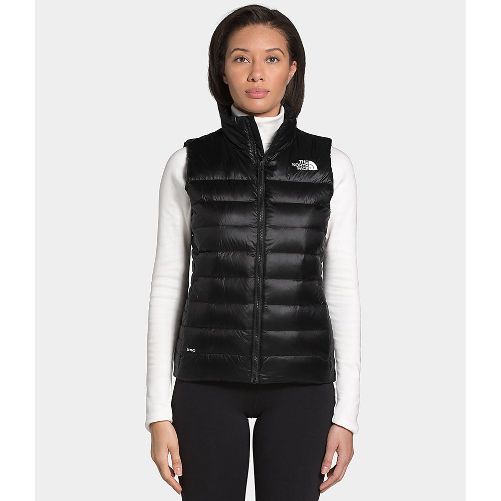 The North Face Vests Womens Australia - The North Face Aconcagua Black (QVE-613802)